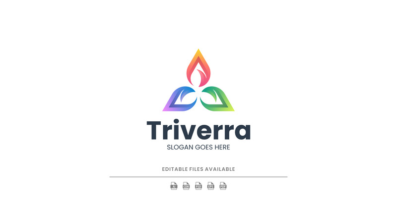 Triverra - Modern Gradient Abstract Logo Design - Features Image 1