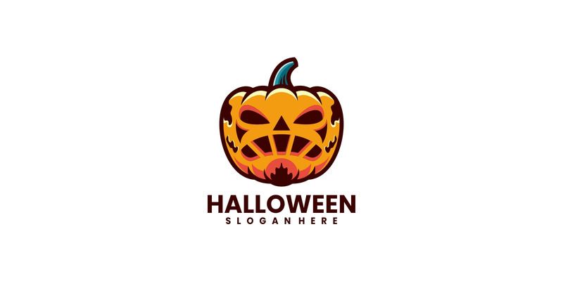 Eenvoudig Halloween-mascottelogo - Features Image 1