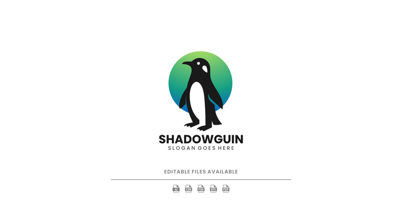 Silhouette Penguin Logo Design - Features Image 1