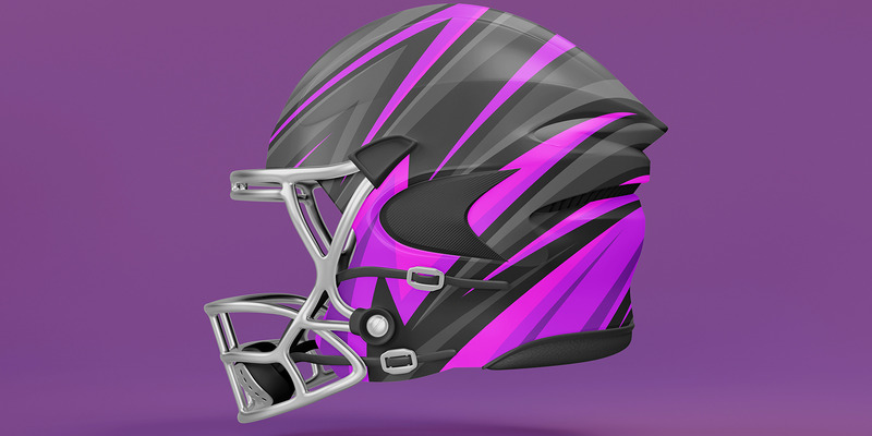 Maqueta de casco deportivo de fútbol - Características Imagen 1