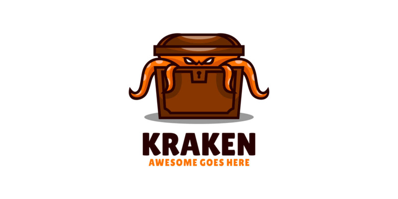 Kraken Simple Mascot Logo Style - Features Image 1