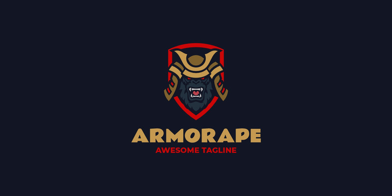 Esports Kingkong Ninjas Logo Design - Features Image 1