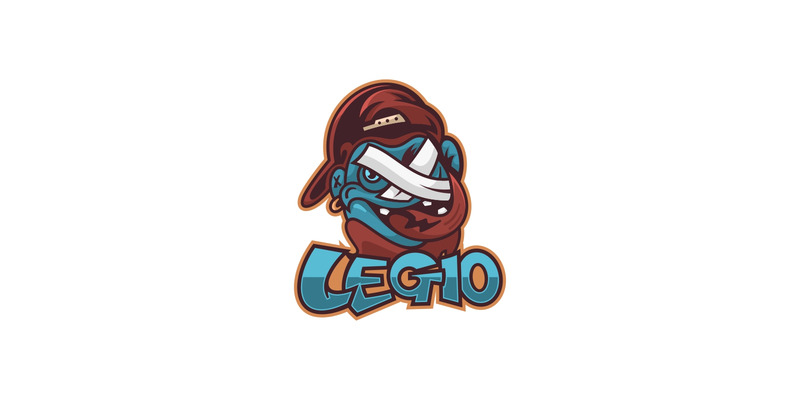 Legio Simple Mascot Logo Style - Features Image 1
