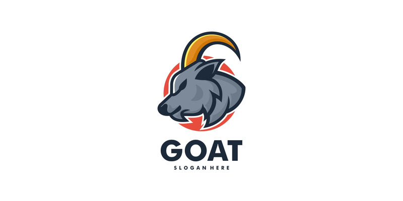 Goat Simple Mascot Logo Vol.2 - Features Image 1