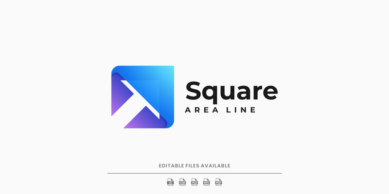 Design del logo a gradiente quadrato - Caratteristiche Immagine 1