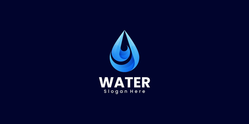 Style de logo dégradé d'eau Vol.6 - Caractéristiques de l’image 1