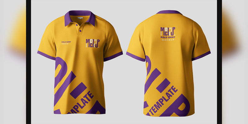 Polo Shirt Mockup Sets Design - Features Image 1