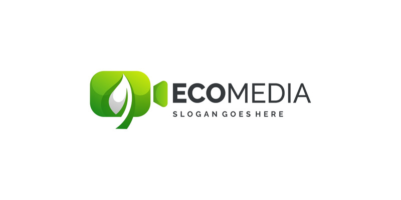 Gradient Modern Eco Camera Logo Design - Features Image 1