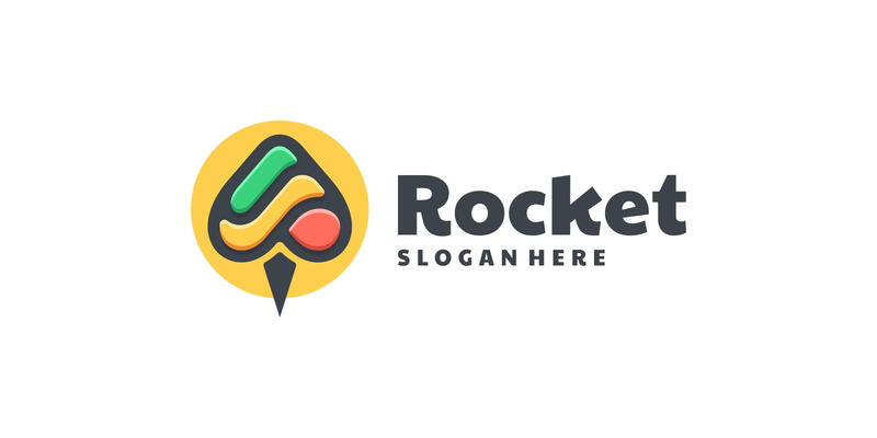 Rocket Spade Logo Coloré - Caractéristiques de l’image 1