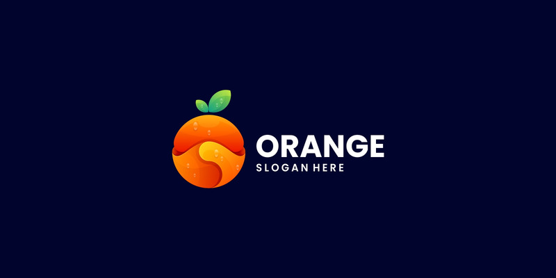 Vector Orange Gradient Logo - Features Image 1