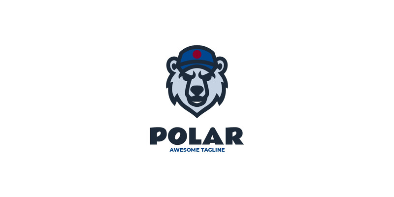 Polar Mascot Logo Design Template 364 - Features Image 1