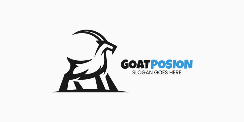 Стиль логотипа Goat Line Art 5 - Features Image 1