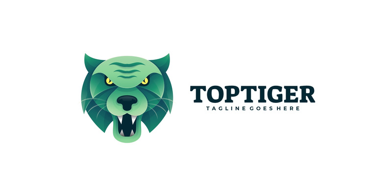 Top Tiger Gradient Logo Style - Obraz funkcji 1