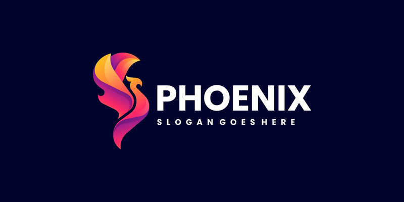 Gradient Modern Phoenix Logo Design555 - Features Image 1