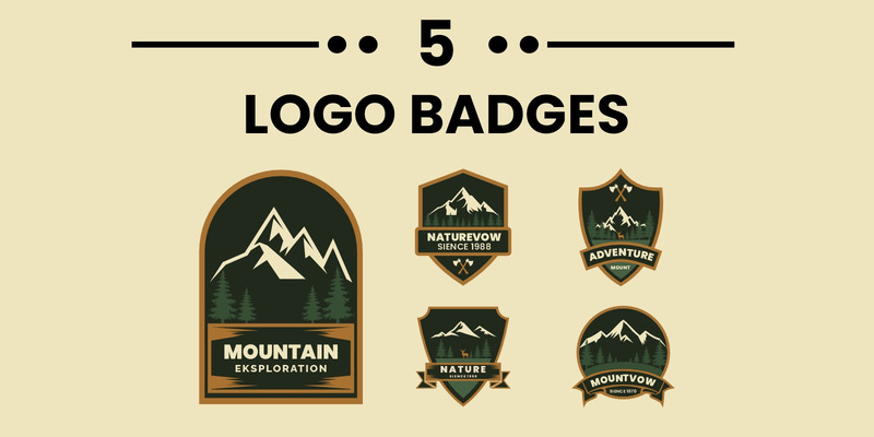 Bundles Vintage Adventure Logo Badge - Features Image 1