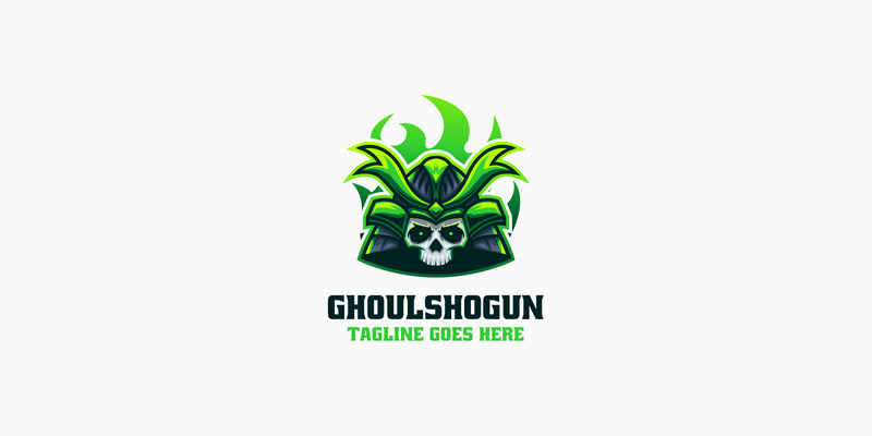 Ghoul Shogun E-Sport и спортивный логотип - Features Image 1