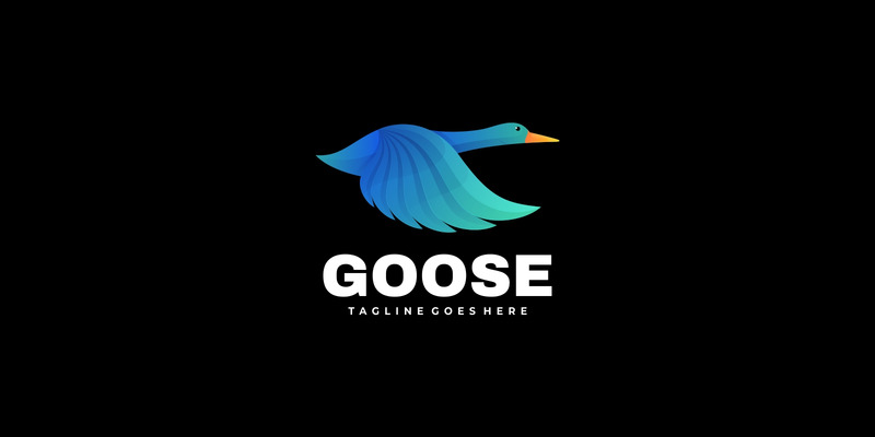 Flying Goose Gradient Logo - Features Image 1