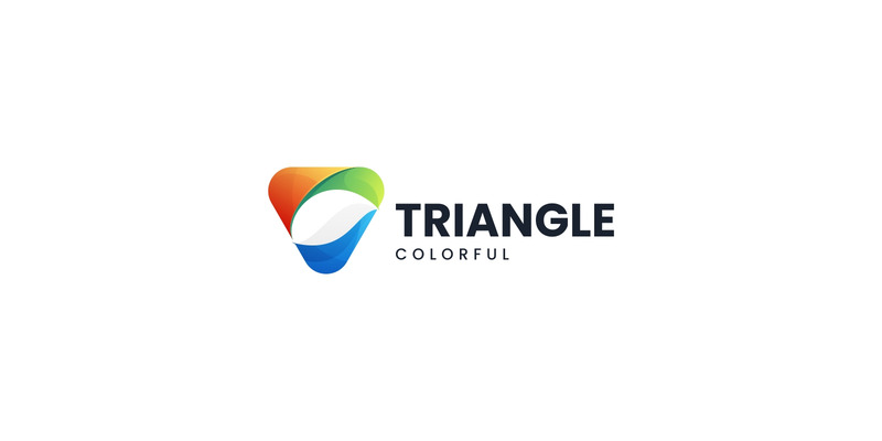 Création de logo dégradé de couleur triangle - Caractéristiques de l’image 1