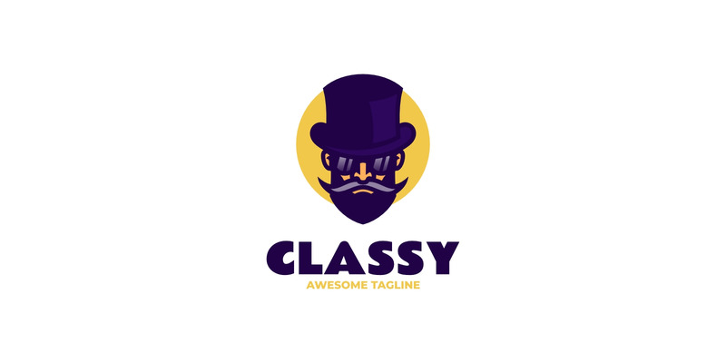 Mascot Classy Skull Logo Design - Features Image 1