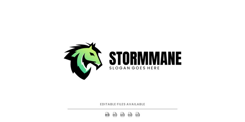 Modern Mascot Horse Head Logo Design - Features Image 1