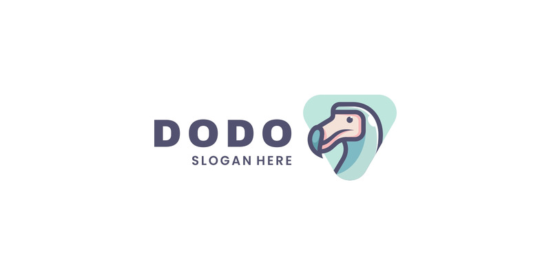 Dodo Bird Simple Mascot Logo Style - Features Image 1