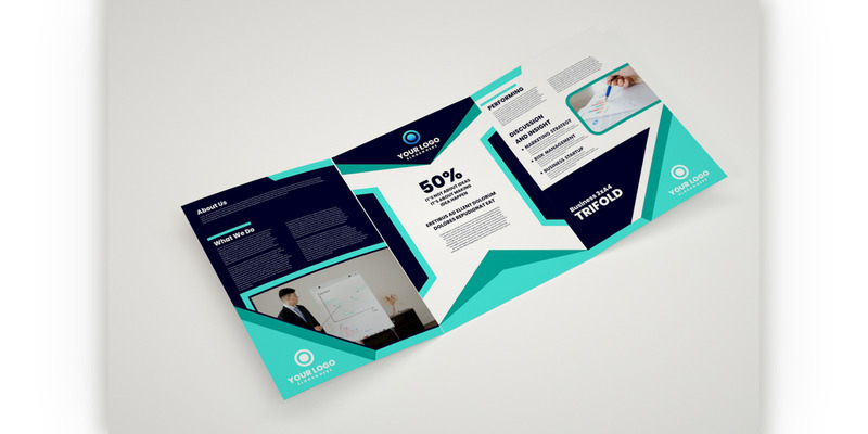 Business Trifold brosúra 1 - Features Image 1