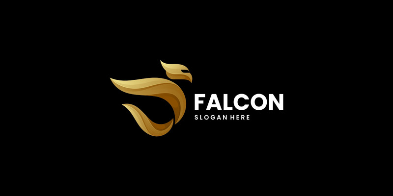 Falcon Gold Farbverlauf-Logo - Eigenschaften Bild 1