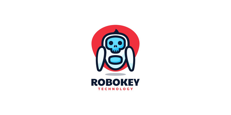 Style de logo simple robotique - Caractéristiques de l’image 1