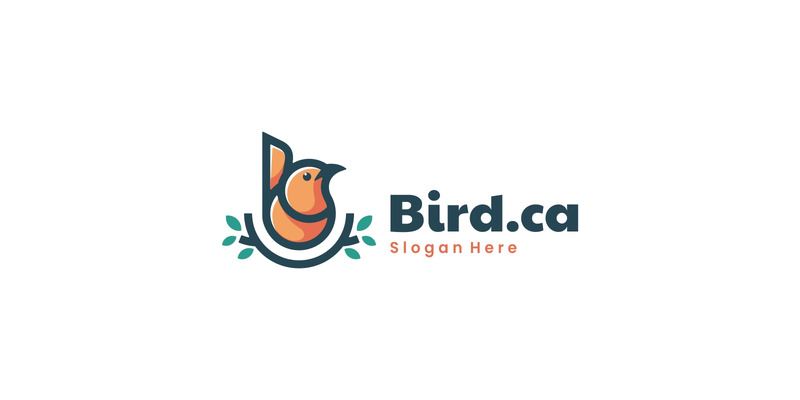 Vector Bird Maskot Logo Styl - Features Image 1
