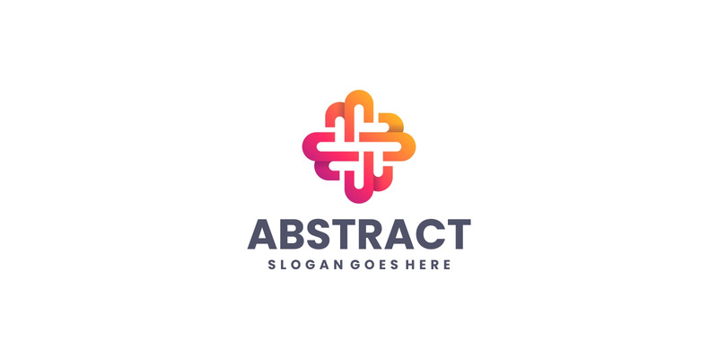 Gradient Modern Abstract Knot Logo Design - Features Image 1