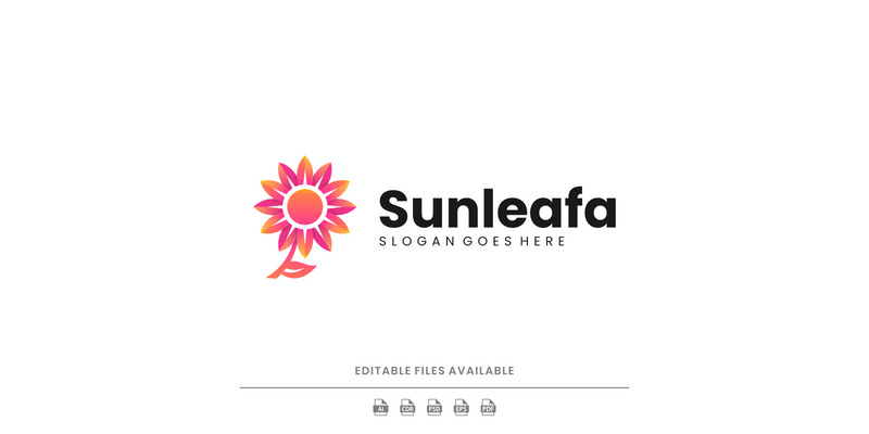 Gradient Modern Sunflower Logo Design - Features Image 1
