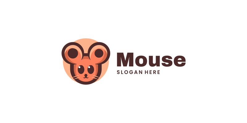 Mouse Simple Mascot Logo Style - Features Image 1