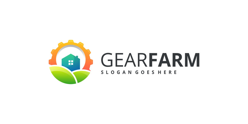 Modern Colorful Farm Logo Design - Features Image 1