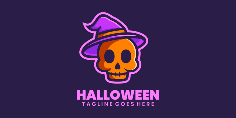 Halloween Mascot Cartoon Logo 3 - Features Image 1