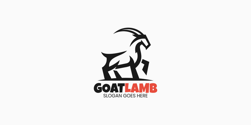 Стиль логотипа Goat Line Art 4 - Features Image 1