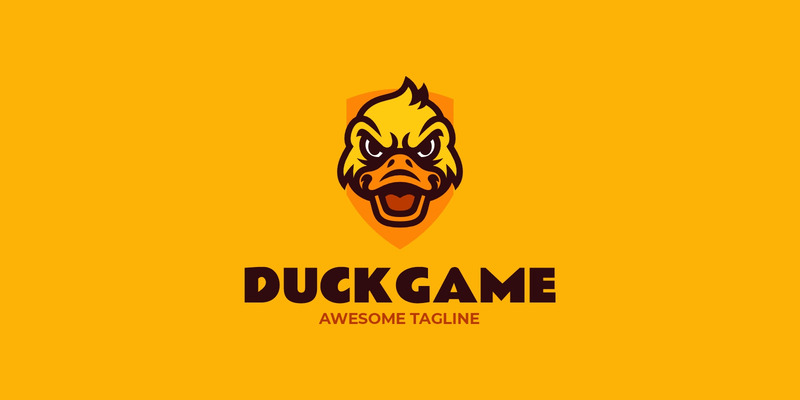 Mascot Duck Logo Design Template 713 - Features Image 1