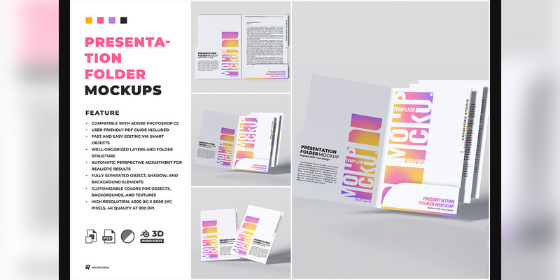 Presentation Folder Mockup 2447 - Features Image 1