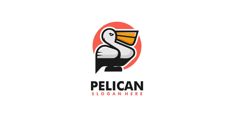 Vector Pelikaan Mascotte Logo Sjabloon - Features Image 1