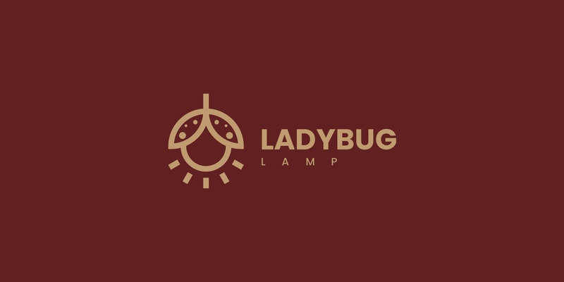 Szablon Logo sztuki linii biedronki - Obraz funkcji 1
