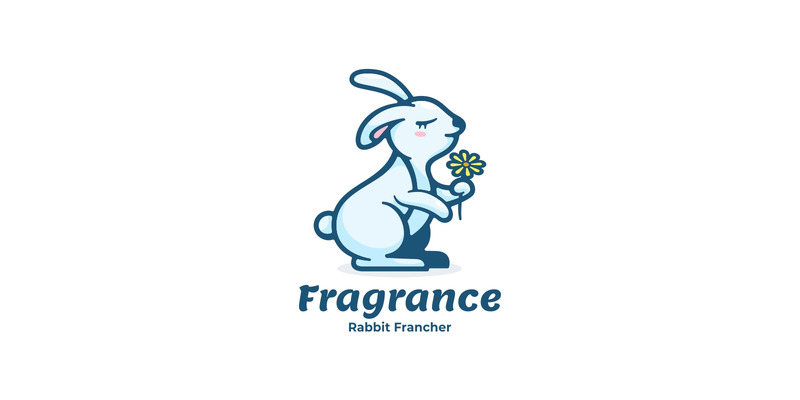 Beauty Rabbit Mascot Logo - Features Image 1