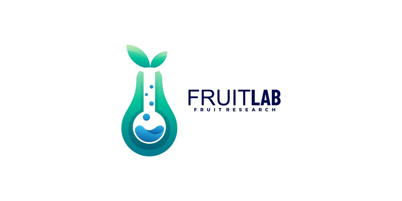 Fruit Lab Farbverlauf Logo-Stil - Eigenschaften Bild 1