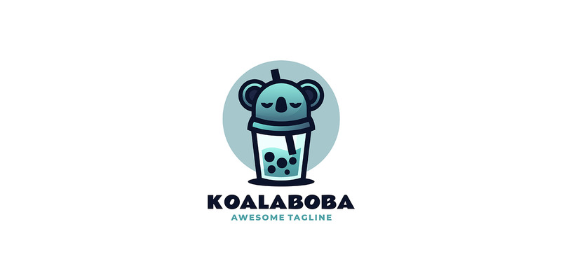 Logo del fumetto della mascotte Koala Boba - Caratteristiche Immagine 1