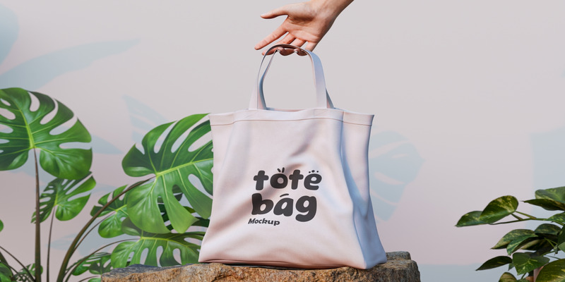 Tote Bag Mockup Design Template - Features Image 1