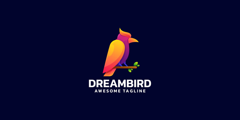Vector Bird barevné Logo šablona - Features Image 1
