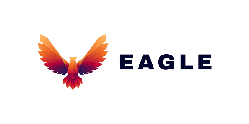 Vector Eagle Kleurrijk Logo - Features Image 1