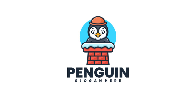 Penguin Cartoon Logo Style 3 - Features Image 1