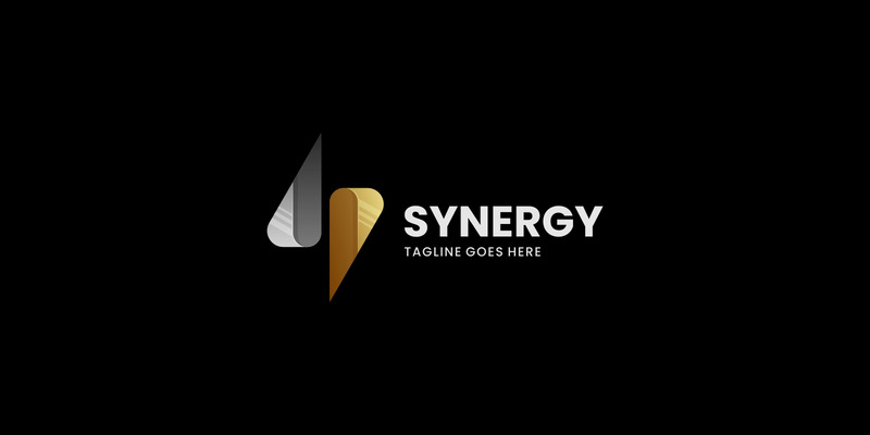 Stile logo gradiente sinergia 1 - Caratteristiche Immagine 1