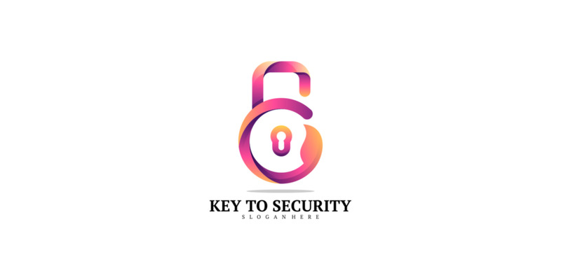 Key Security Gradient Logo - Features Image 1