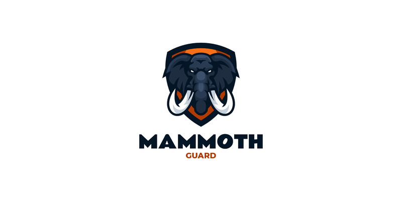 Mascot Mammoth Logo Design - Features Image 1