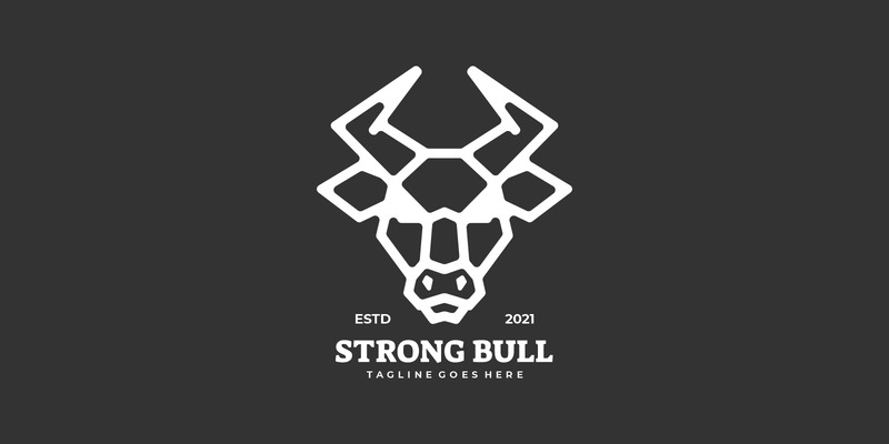 Stile Logo Strong Bull Line Art - Caratteristiche Immagine 1